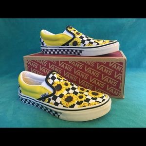 Customized Sunflower Vans